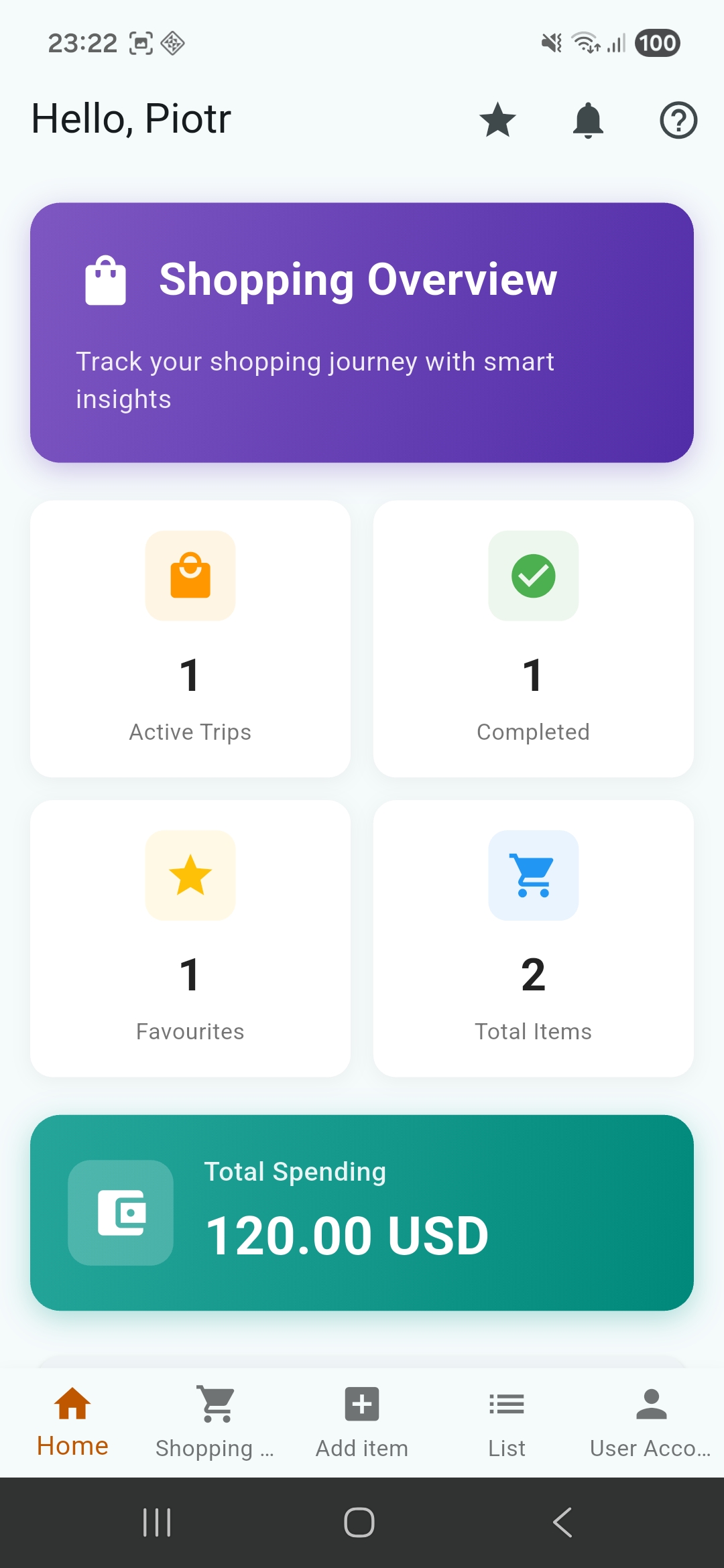 Home Page - Main Interface